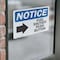 Signmission Fuel Shutoff Push Button (Right Arrow) Sign With Symbol, 7 in W x Rectangle, Vinyl Decal OS-2PACK-NS-D-57-L-12942 - alternate 6